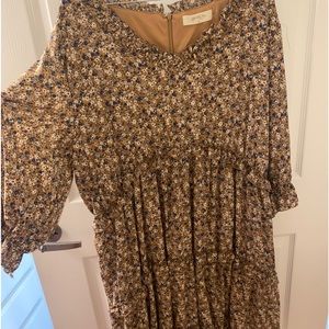 “A beautiful day” (arula) dress - NWT. Size “B” (2X)
